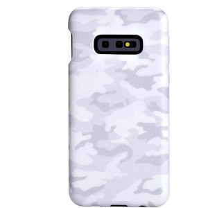 Velvet Caviar Compatible with Samsung Galaxy S10E Case Camo - Cute Protective Phone Cases for Girls and Women (White Camouflage)