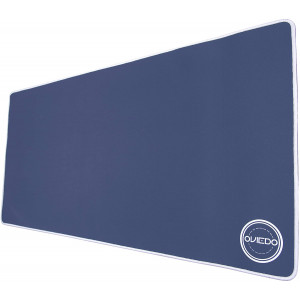 Oviedo Full Desk Mousepad  Huge Mouse Pad, Premium XXL Waterproof Non-Slip Rubber Base Desk Pad- Home and Office Laptop, Computer, Keyboard and Gaming Mouse Pad, 32x16 Inch - Blue