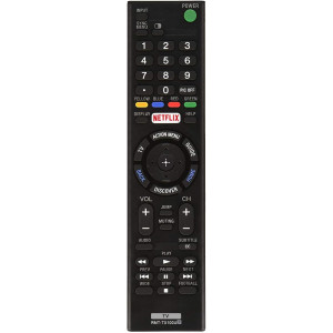 AZMKIMI RMT-TX100U Remote Compatible with Sony Bravia RMTTX100U TV Remote Control, if Applicable XBR75X850C XBR-55X855C KDL-50W800C KDL-50W800380 KDL-50W800BUN1 with Netflix