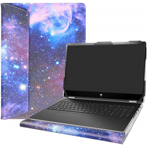Alapmk Protective Case Cover for 15.6" HP Pavilion x360 15 15-dqXXXX (Such as 15-DQ0077NR) Series Laptop [Note:Not fit 15.6 inch HP Pavilion X360 15 15-crXXXX 15-brXXX 15-bkXXX Series],Galaxy