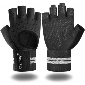 Xinluying Workout Gloves for Men Women - Gym Training Gloves for Fitness Exercise Weight Lifting Crossfit Bodybuilding