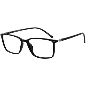 MARE AZZURO Reading Glasses Men Stylish Readers 0 1.0 1.25 1.5 1.75 2.0 2.25 2.5 2.75 3.0 3.5 4.0 5.0 6.0 (Black 200)