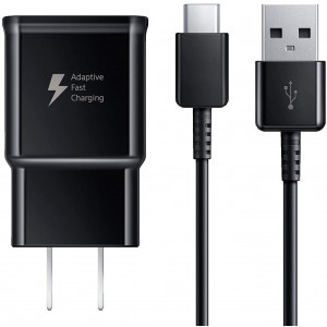 Adaptive Fast Wall Charger Plug with Type C Cable Compatible Samsung Galaxy S8 S8 Plus S9 S9 Plus S10 S10 Plus Note 8 Note 9 Note 10, Galaxy S8 S9 S10 Plus Note 8 Note 9 Note 10 Fast Charger Kit
