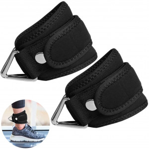 SUPRBIRD Fitness Ankle Straps Cable Machines(2Pcs) - Adjustable Neoprene Padded Ankle Straps, Glute and Leg Workouts Women and Men