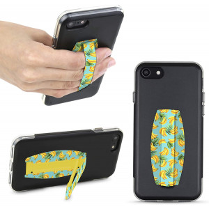 Gear Beast Universal Cell Phone Grip - Ultra Slim Elastic Finger Holder and Phone Stand