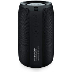 Bluetooth Speakers,MusiBaby Speaker,Outdoor, Portable,Waterproof,Wireless Speakers,Dual Pairing, Bluetooth 5.0,Loud Stereo,Booming Bass,1500 Mins Playtime for Home,Party,Camping(Black)