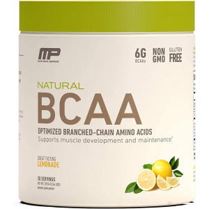 MusclePharm Natural BCAA, Lemonade, 30 Servings, Gluten Free