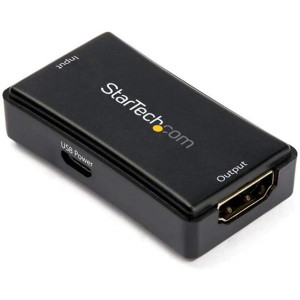 StarTech.com 45ft / 14m HDMI Signal Booster - 4K 60Hz - USB Powered - HDMI Inline Repeater and Amplifier - 7.1 Audio Support (HDBOOST4K2)