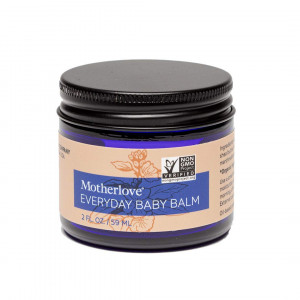 Motherlove Everyday Baby Balm (2 oz.) Moisturizing Plant-Based, All Natural Herbal Salve for Baby's Delicate Skin, Infused with Soothing Chamomile, Great for All Ages