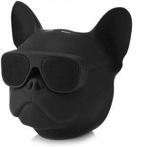 French Bulldog Shaped HI-FI Wireless Speaker w/Function of Voice Command, w/ 32G Capacity, Bluetooth4.1, Portable, Perfect for Home, Long Time Use