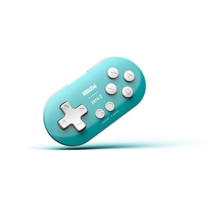 8Bitdo Zero 2 Bluetooth GamepadTurquoise Edition - Nintendo Switch