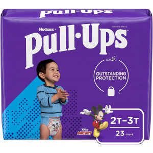 Pull-Ups Learning Designs Boys' Training Pants, 2T-3T, 23 Count