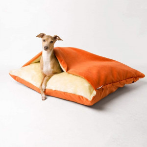 Susupet Pet Dog Bed | Orthopedic Round Cuddle Nest Snuggery Burrow Blanket Pet Bed w/Removable Cover for Dogs and Cats - Available in Multiple Colors and Styles