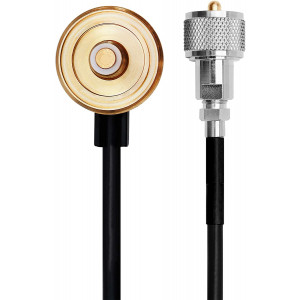 Midland - MXTA24 6 Meter Antenna Cable with NMO Connector, Works with Midland MicroMobile MXT105, MXT115, MXT275, MXT400