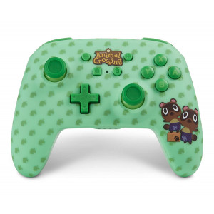 PowerA Enhanced Wireless Controller for Nintendo Switch - Animal Crossing: Timmy and Tommy Nook - Nintendo Switch