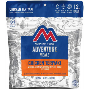 Mountain House Chicken Teriyaki with Rice | Freeze Dried Backpacking and Camping Food | Gluten-Free