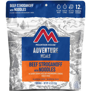 Mountain House Beef Stroganoff with Noodles | Freeze Dried Backpacking and Camping Food