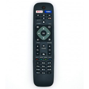 New Universal Remote Control Replace Philips TV Remote for Philips TV Replacement for LCD LED 4K UHD Smart TVs Remote