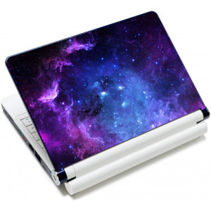Laptop Stickers Decal,12 13 14 15 15.6 inches Netbook Laptop Skin Sticker Reusable Protector Cover Case for Toshiba Hp Samsung Dell Apple Acer Leonovo Sony Asus Laptop Notebook (Purple Starry Sky)