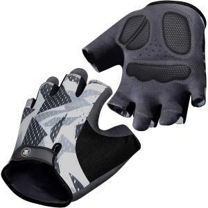 Mountain Bike Gloves for Men Women - Full-Palm Protection Cycling Gloves - Biking Gloves Fingerless Bicycle Gloves Men - Longwearing - Non-Slip Cycle Gloves Men