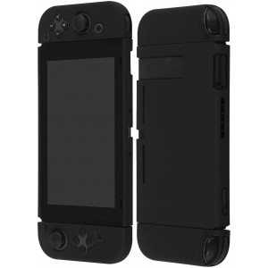 Vinsung Protective Cover Case for Nintendo Switch and Joy-Con Controllers,Dockable Case for Nintendo Switch (Black)