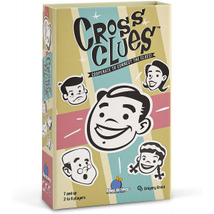Blue Orange Games Cross Clues- New Cooperative Family Party Game for 2 to 6 Players. Recommended for Ages 7 and up