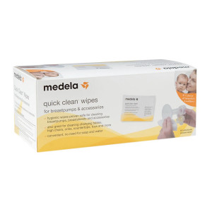 Medela Quick Clean Wipes for Breastpumps & Accessories