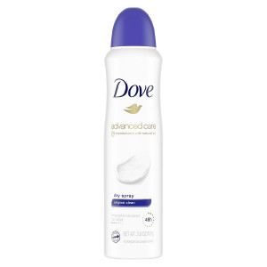 Dove Dry Spray Antiperspirant Deodorant Original Clean