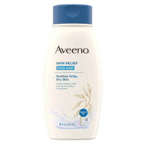 Aveeno Skin Relief Body Wash For Dry Skin Fragrance-Free