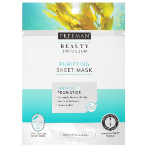Beauty Infusion PURIFYING Sea Kelp & Probiotics Sheet Mask