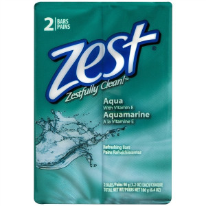 Zest Bar Soap Aqua