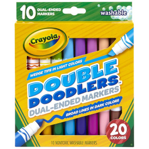 Crayola Dual Ended Washable Markers Assorted Colors