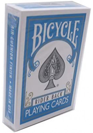 Murphy's Magic Bicycle Poker Size Turquoise Back Playing Cards, 1 Joker Included