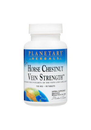 Planetary herbals horse chestnut vein strength tablets, 90 ct
