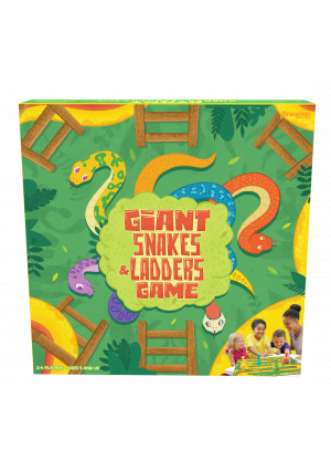 Pressman Toys - Giant Snakes and Ladders Game