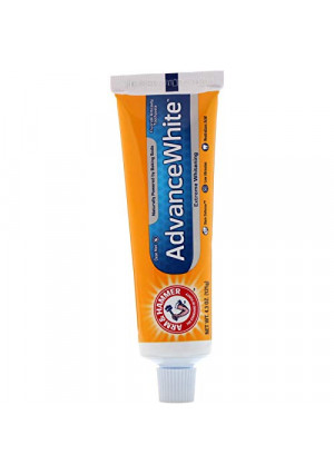 ARM & HAMMER Advance White Baking Soda & Peroxide Toothpaste, Extreme Whitening 4.3 oz