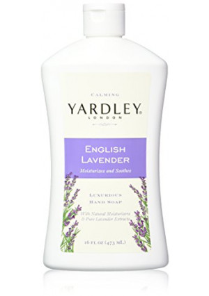 Yardley London English Lavender Liquid Hand Soap Refill, 16 Ounce