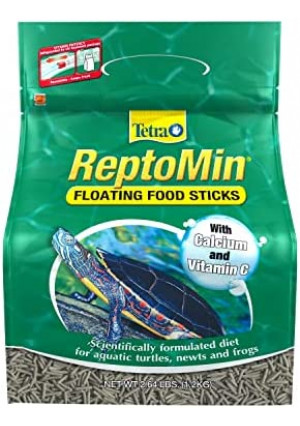 Tetra ReptoMin Floating Food Sticks for Aquatic Turtles, Newts and Frogs