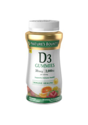 Nature's Bounty Vitamin D, 90 Gummies