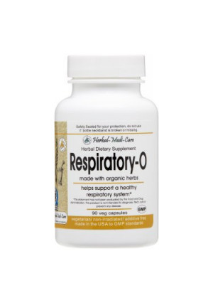 Herbal-Medi-Care Respiratory-O 90 Veg Capsules (Made with Organic)