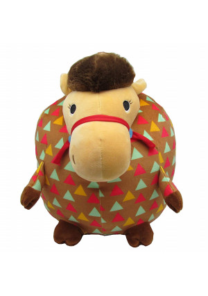Cuddle Pal - Round Large Camel- Cammie - Stuffed Animal Plush 11.5"