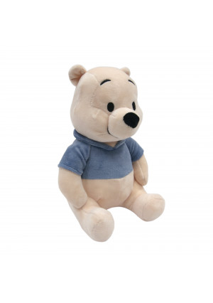 Disney Baby Forever Pooh Beige/Blue Bear Plush â?? Winnie the Pooh by Lambs & Ivy