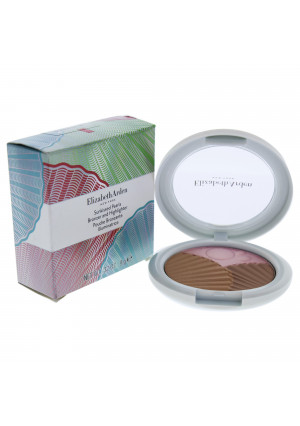 Sunkissed Pearls Bronzer and Highlighter - 01 Warm Pearl by Elizabeth Arden for Women - 0.32 oz High