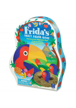 Educational Insights Frida's Fruit Fiesta Alphabet Game, Preschool & Toddler Board Game, Letter Recognition, Boys & Girls, Ages 4, 5, 6+, 2-4 Players