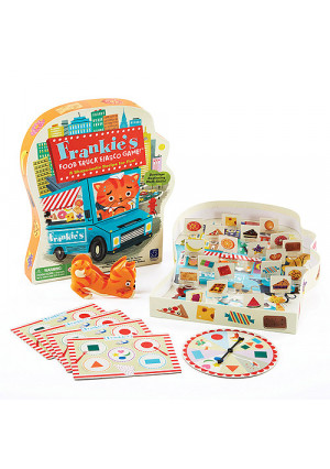 Educational Insights Frankie's Food Truck Fiasco Game Shape Matching Preschool Educational Learning Game for  Boys & Girls Ages 4, 5, 6+ Year Old