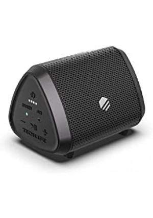 Tech-Life Micro Bluetooth Speaker - Portable Bluetooth Speaker for Enjoying Your Music Anywhere - Durable Wireless Portable Speaker Audio Waterproof Bluetooth Speakers for All Devices