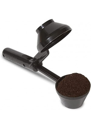 Perfect Pod EZ-Scoop Coffee Scooper & Funnel for Reusable K Cup Refillable Coffee Pods, 2 Tablespoon Capacity