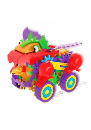 The Learning Journey – Techno Gears – Dragon Bot – 60+ Pieces – Kid Toys & Gifts for Boys & Girls Ages 6 Years and Up – STEM