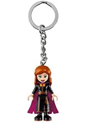 LEGO Disney Frozen 2 Anna V46 Minifigure Key Chain 853969 New with tag Over 6" Long