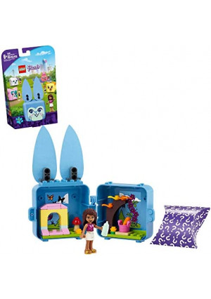 LEGO Friends Andrea’s Bunny Cube 41666 Building Kit; Rabbit Toy for Kids with an Andrea Mini-Doll Toy; Bunny Toy Makes a Creative Gift for Kids Who Love Portable Playsets, New 2021 (45 Pieces)